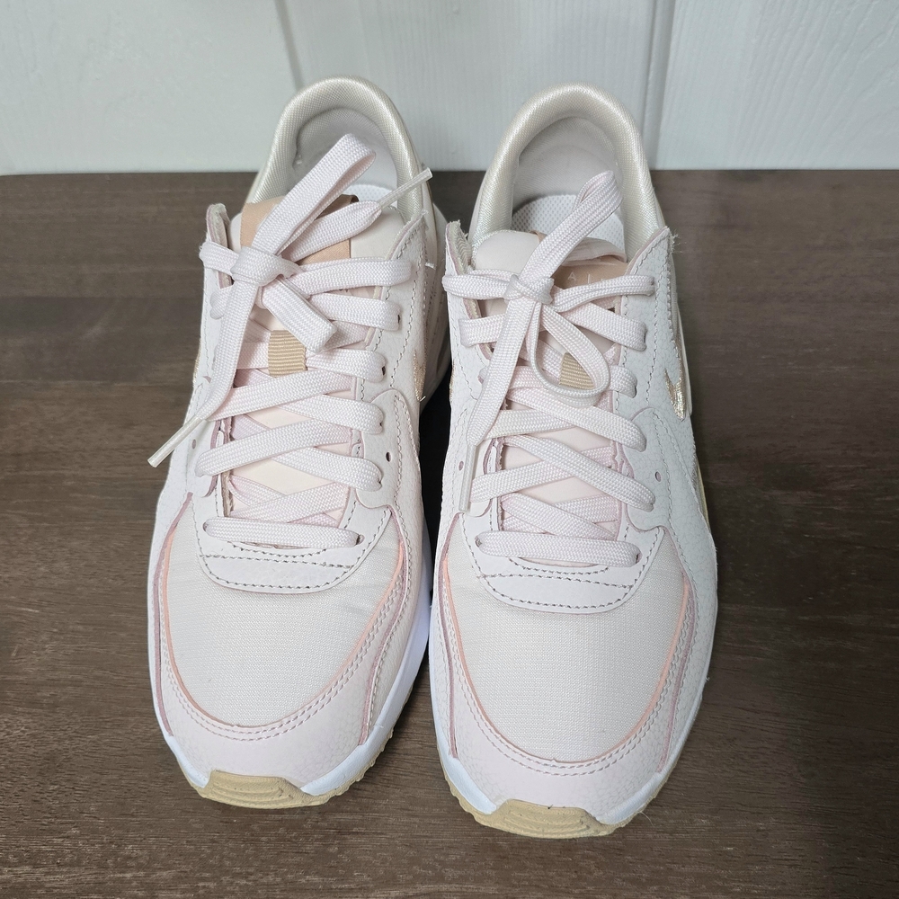 NIKE AIRMAX PRE-LOVED WOMEN'S LACE-UP PALE PINK SNEAKERS